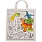 Раскрашиваемая хлопковая сумка 