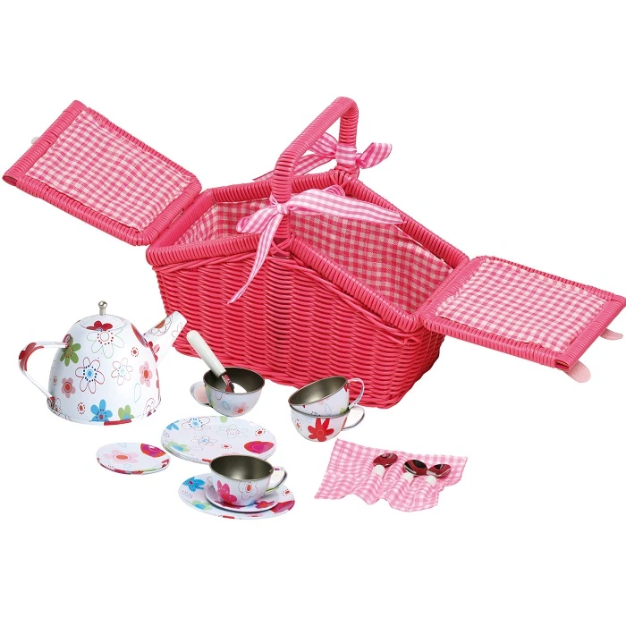 Чайный сервиз с подставкой (18 шт.)