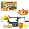 Apple corer, peeler and spiralizer