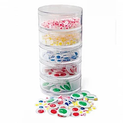 Набор цветных глазок