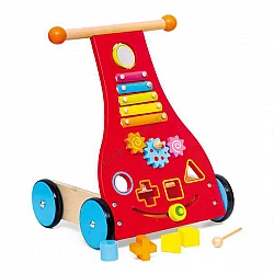 Деревянный ходунок — развивающий центр активности