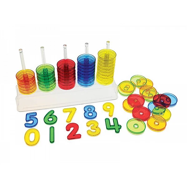 Transparent Number Sorting Toy