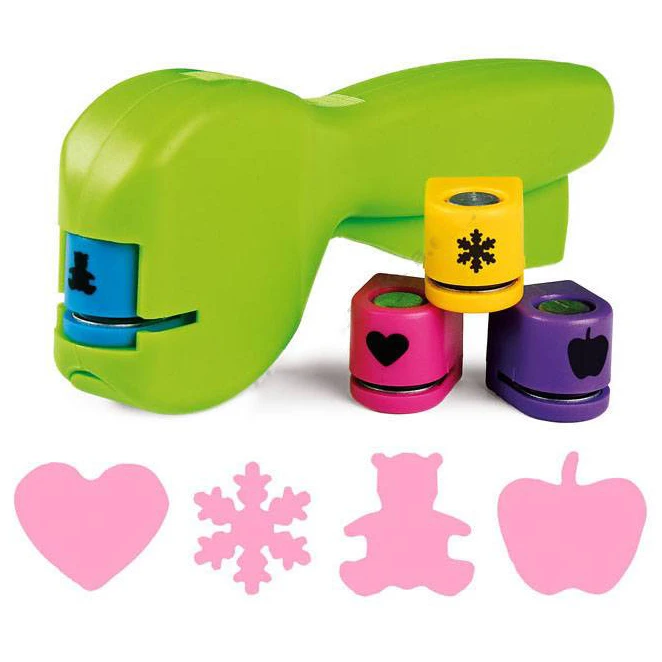 Декоративная дырокол-машина с сменными насадками