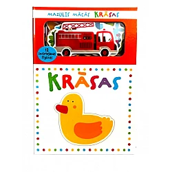 Grāmata ar ievietojamām figūrām "Krāsas"