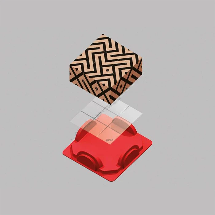 Логи-куб «Зебра» (9 кубиков)