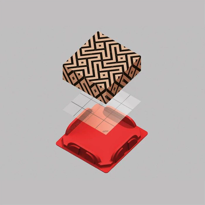 Логи-куб «Зебра» (16 кубиков)