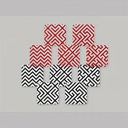 Рабочие карточки 9 кубов Logi-kubs 