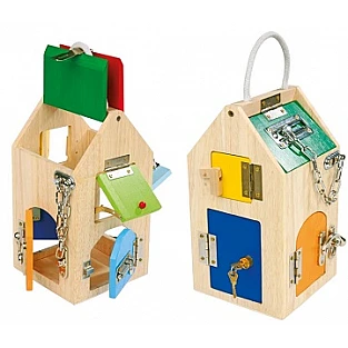 Rotaļlieta "Slēdzeņu māja"