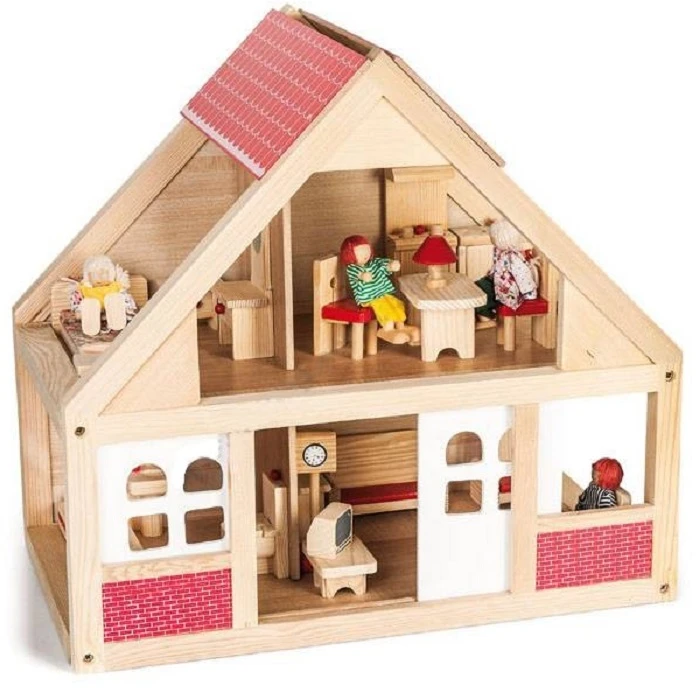 Dollhouse with Furniture and Accessories
