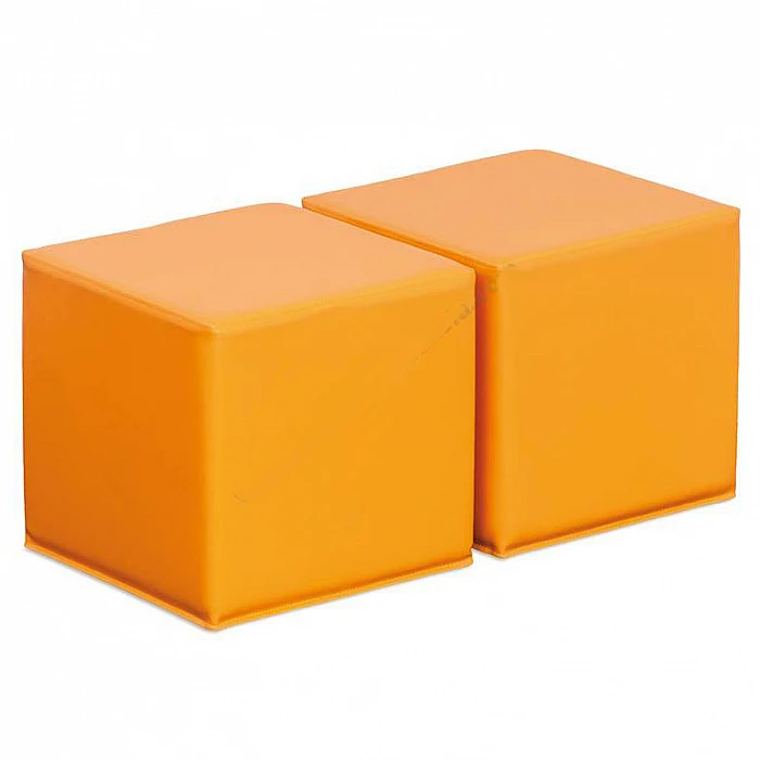 Set of Two Pouffes