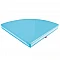Mattress - light blue 100 x 100 x 10 cm