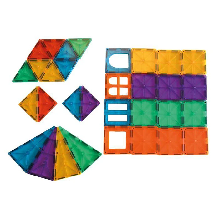 Magnetic puzzle with windows