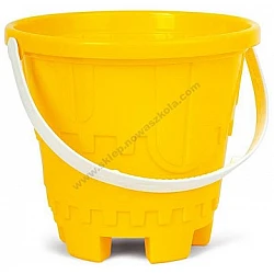 Жёлтое ведёрко — песочный замок (Дл. 17 см)