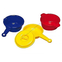 Кастрюли и сковорода (3 шт.)