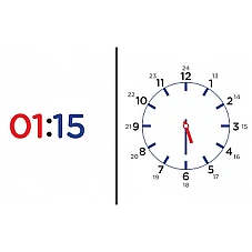 Домино для обучения времени (36 шт.)