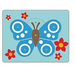 Деревянная пазл «Бабочка»