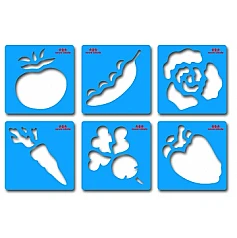 Formu veidnes "Dārzeņi" (15 x 15 cm)