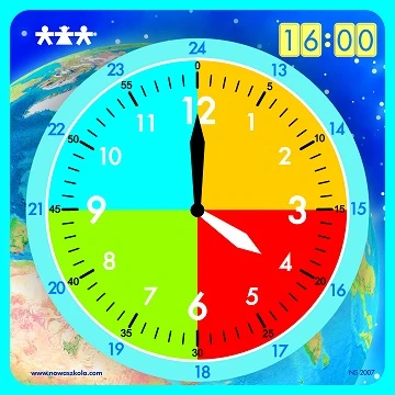 Магнитные часы (50 x 50 см)