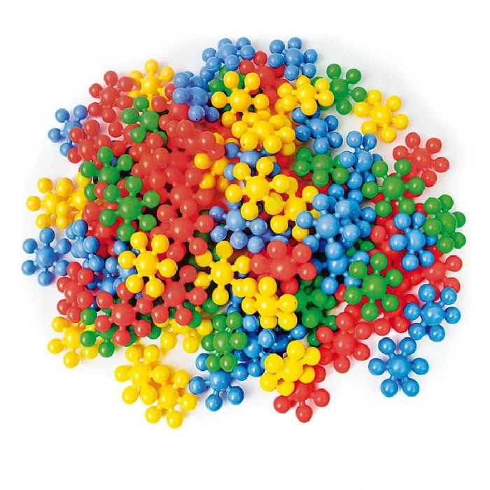 Plastic construction set 