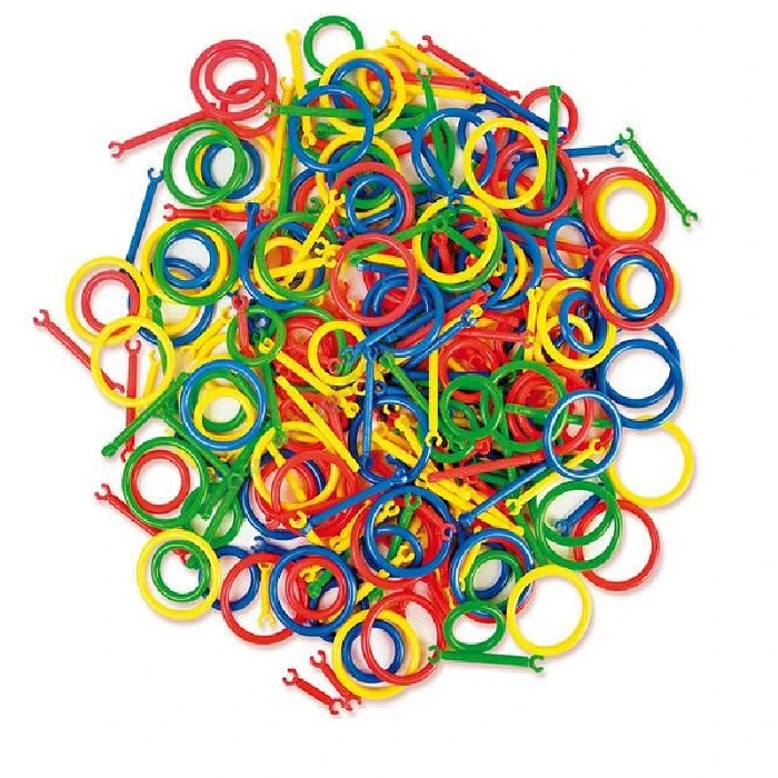 Plastic construction set