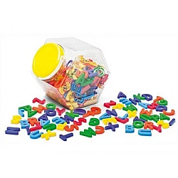 Магнитные буквы (288 шт., Ø 3,5 см)