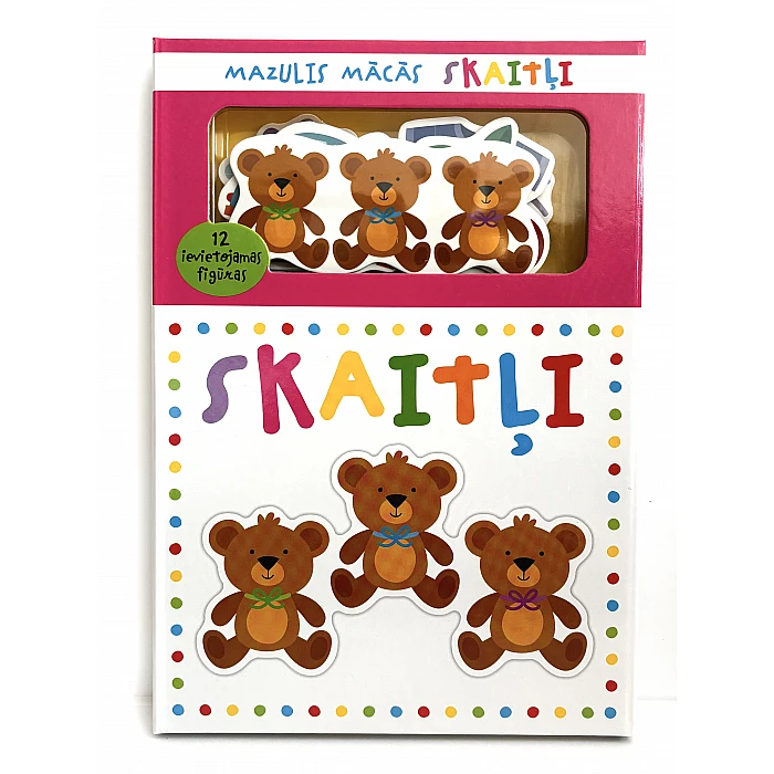 Grāmata ar ievietojamām figūrām "Skaitļi"