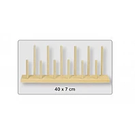 Finger Puppet Stand for 12 Puppets