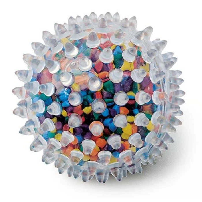 Массажный мячик с гранулами