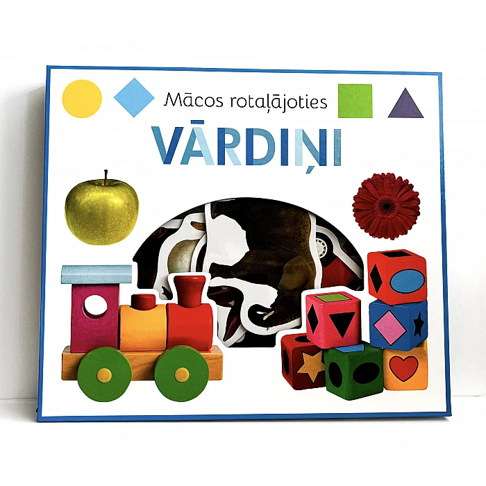 Grāmata -  Mācos rotaļājoties "Vārdiņi"