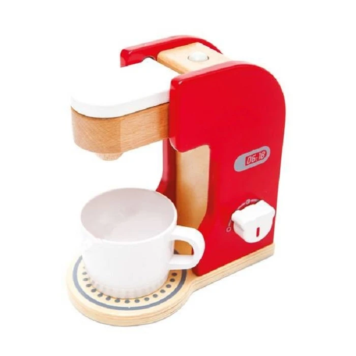 Деревянная игрушечная кофемашина