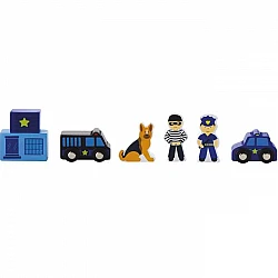 Деревянные фигурки «Полиция»