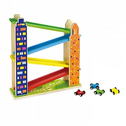 Деревянная гоночная трасса «Город»