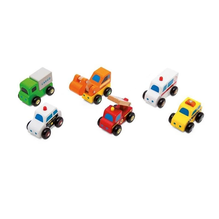 Wooden Transport Set