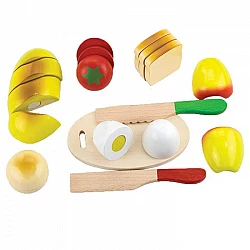 Деревянный набор для еды