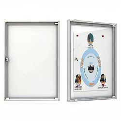 Витрина с магнитной стенкой