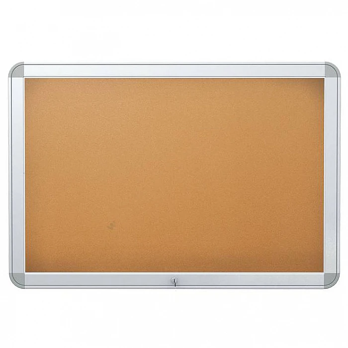 Витрина с пробковой стенкой