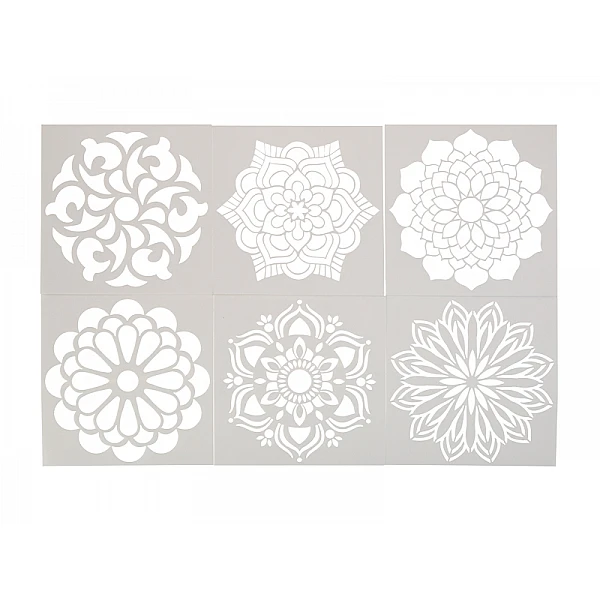 Formu veidnes "Mandalas" (15 x 15 cm)