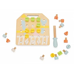 Board with Screws and Screwdriver (26 pcs)