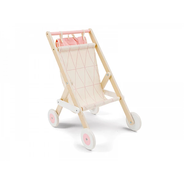 Деревянная коляска для кукол