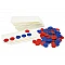 Decimal System Counting Set - Red/Blue (183 pcs.)