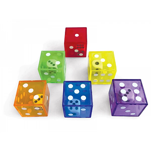 Бросающийся кубик в бросающемся кубике (6 шт.)