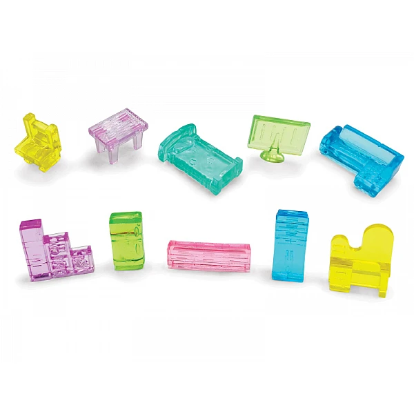 Transparent Play Furniture (60 pcs)