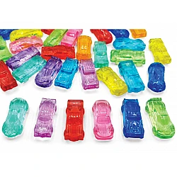 Прозрачные игрушечные машинки (72 шт.)