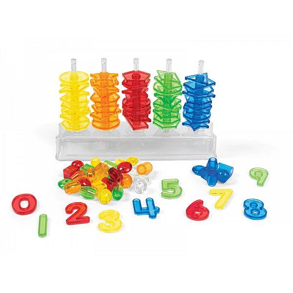 Caurspīdīga rotaļlieta šķirošanai "Figūras"