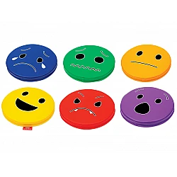 Colorful Round Emoticons (6 pcs)