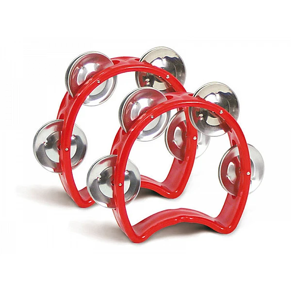 Tambourine - Red (2 pcs)