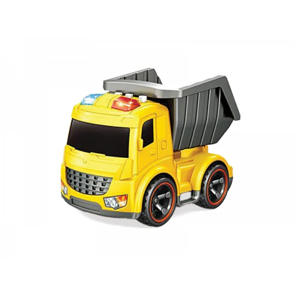 Dump truck with sound and light