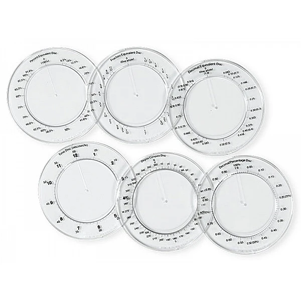 Mathematical Discs (6 pcs.)