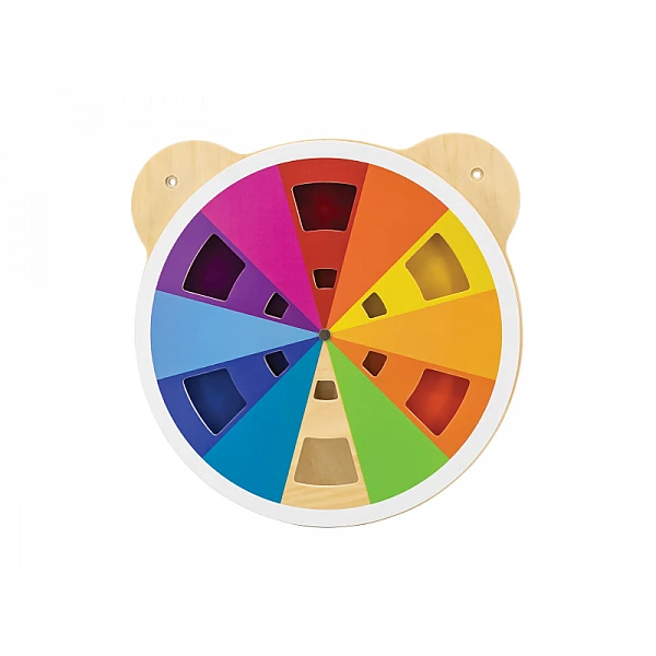 Круглая развивающая игрушка «Мишка»