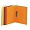 Folder with fastener, A4, yellow